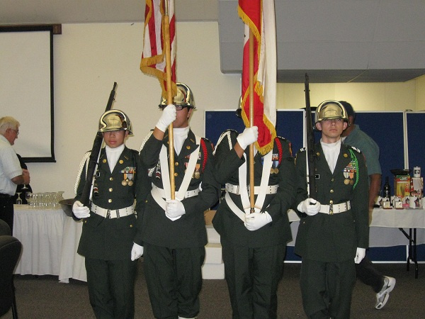 COLOR GUARD @ BANQUET