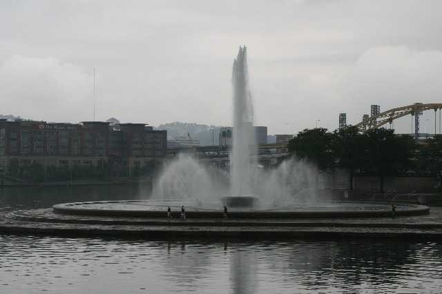 Fountain at the point